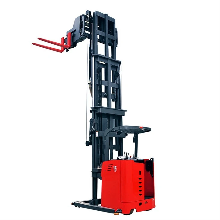 Sehr schmaler Gang-Vna-Gabelstapler, 3-Wege-Elektrostapler